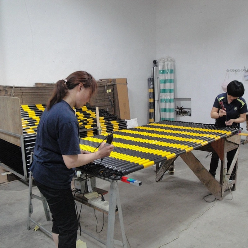 Plastic Expendable or Retractable Traffic Cone Bar Barrier