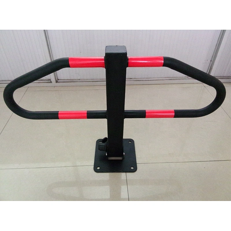 Butterfly Steel Car Parking Bollard Car Safety Lock For Parking