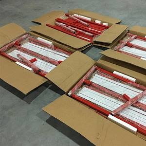 Portable 4000mm Wide Expandable Safety Mobile Barrier Steel