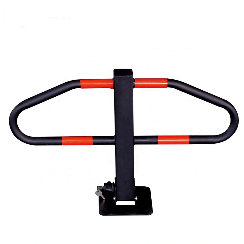 Butterfly Steel Car Parking Bollard Car Safety Lock For Parking