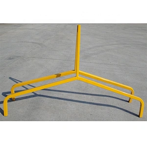 Widely Used  Powder Coating Bipod Steel Leg for Multi Message Frame Leg For Boxed Edge Sign