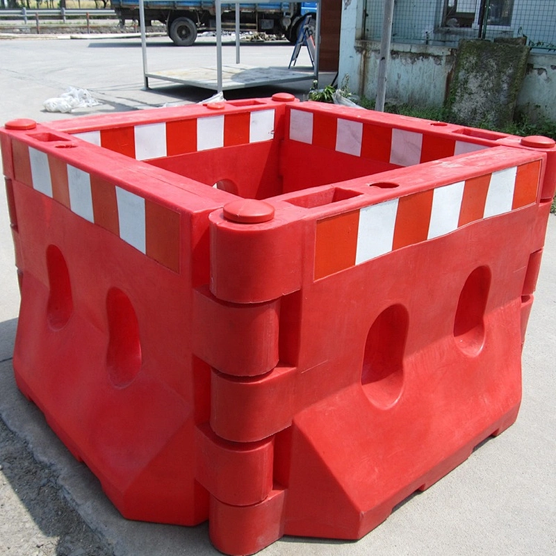 Classic 1.5 Meter Red Wonderwall Traffic Safety Barriers/Plastic Water Filled Crowd Control Barrier  for highway