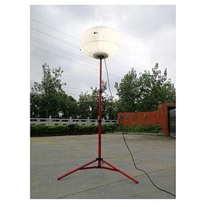 Telescoping Outdoor Inflatable LED Safety Balloon Light