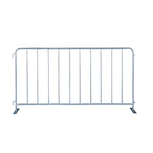 Manufacture Loose Leg Safety & Pedestrian Galvanized Heavy Duty Crowd Crowd Barriers for use individually or linked together