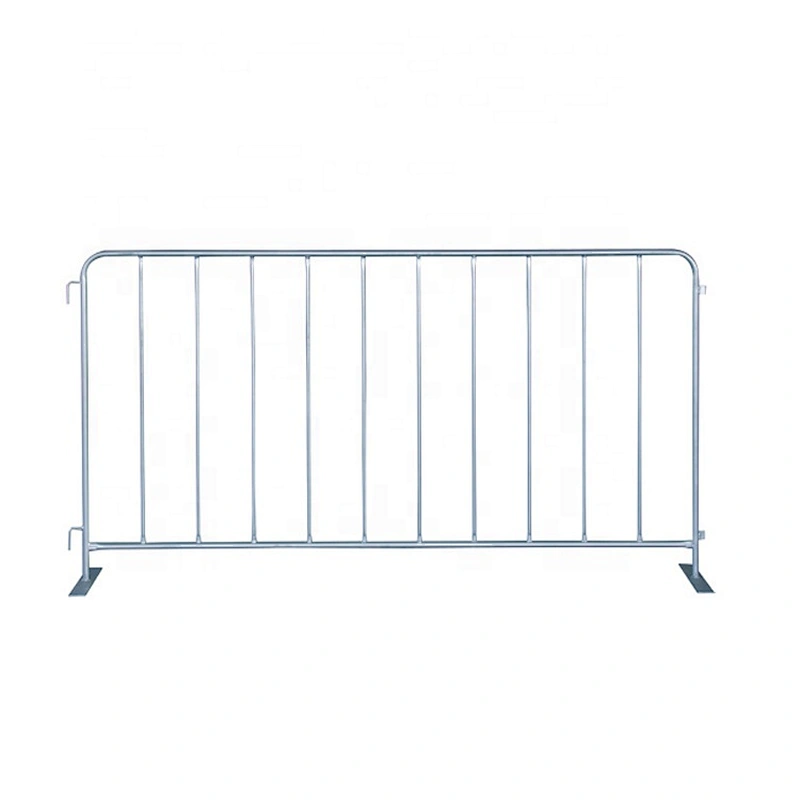 Manufacture Loose Leg Safety & Pedestrian Galvanized Heavy Duty Crowd Crowd Barriers for use individually or linked together