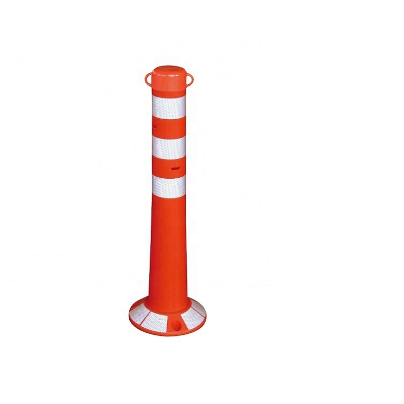 Plastic  Post Cap of Flexible Bollard PU Traffic Bollard