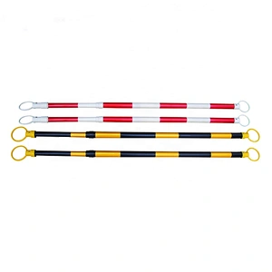 Plastic Expendable or Retractable Traffic Cone Bar Barrier