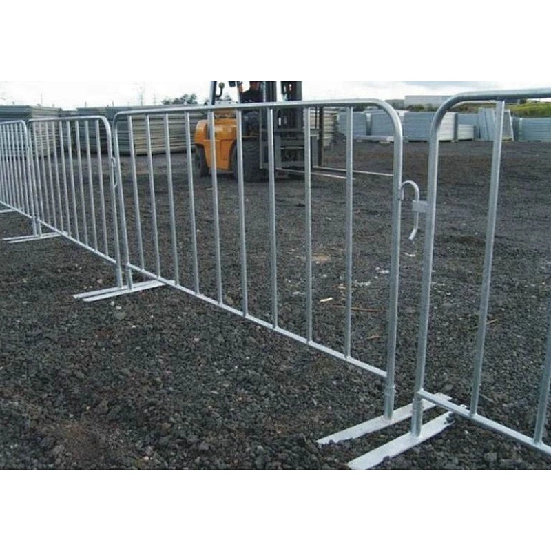 Manufacture Loose Leg Safety & Pedestrian Galvanized Heavy Duty Crowd Crowd Barriers for use individually or linked together