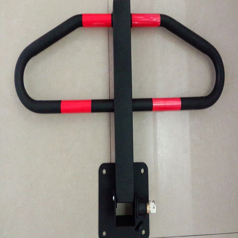 Butterfly Steel Car Parking Bollard Car Safety Lock For Parking