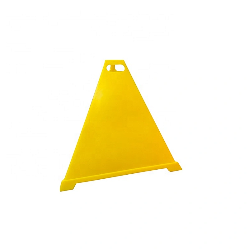 Factory Directly Safety 600mm PE Blue Pyramid Cone Safety Cone