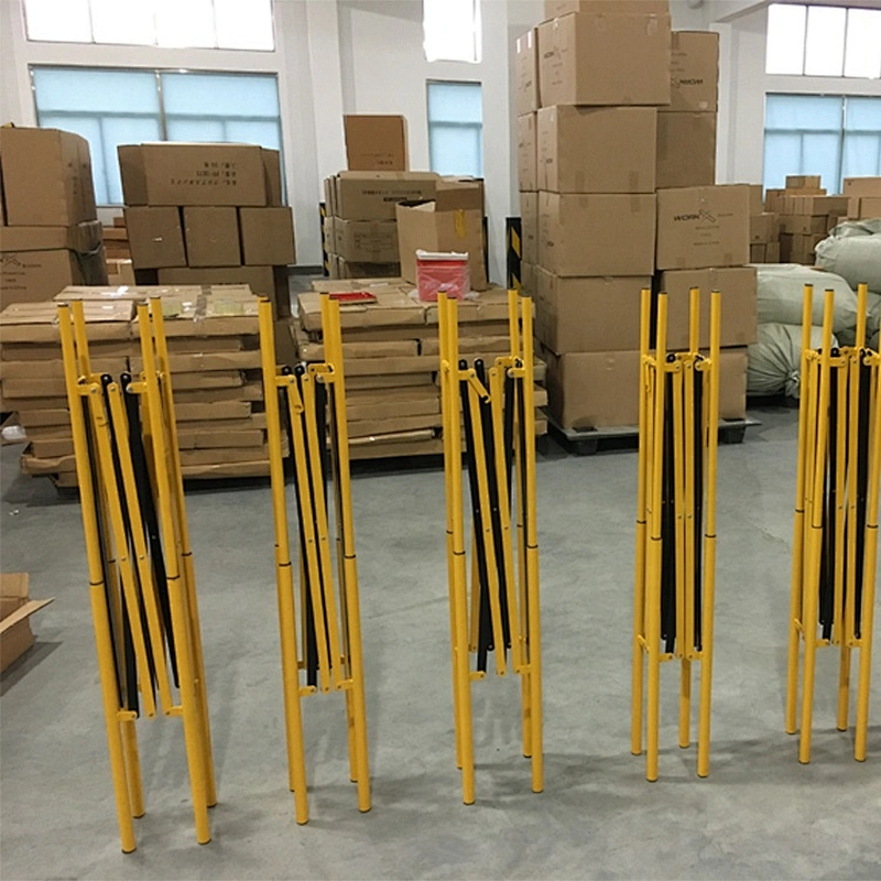 Small Expanding Safety Barriericade Temporary Pedestrian Collapsible with Removable Feet or Stand