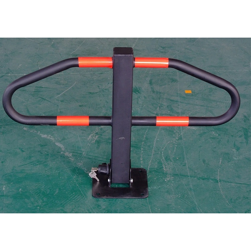 Butterfly Steel Car Parking Bollard Car Safety Lock For Parking