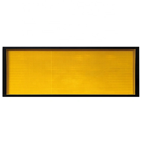 Factory Directly Supply Yellow Poweder Coating 1800x300mm Boxed Edge Sign