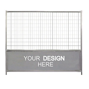 Widely Used Pre-galvanized Customized Temporary Fencing With Base