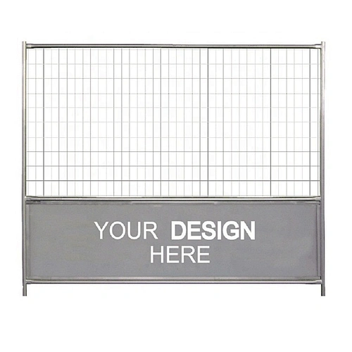 Widely Used Pre-galvanized Customized Temporary Fencing With Base