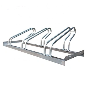 U shaped Rack Standing Metal Bike Bicycle Parking Rack Staggered