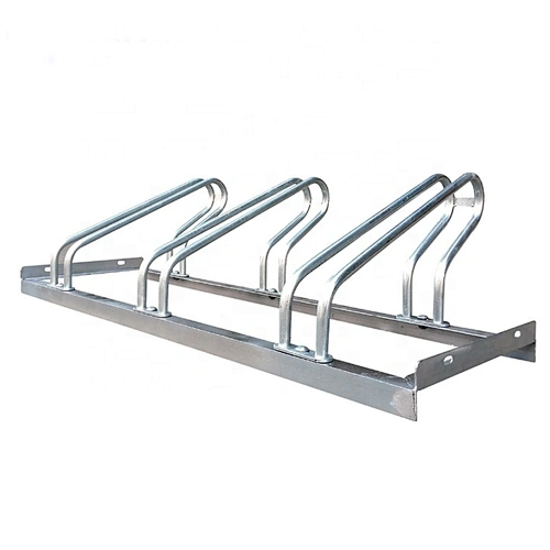 U shaped Rack Standing Metal Bike Bicycle Parking Rack Staggered