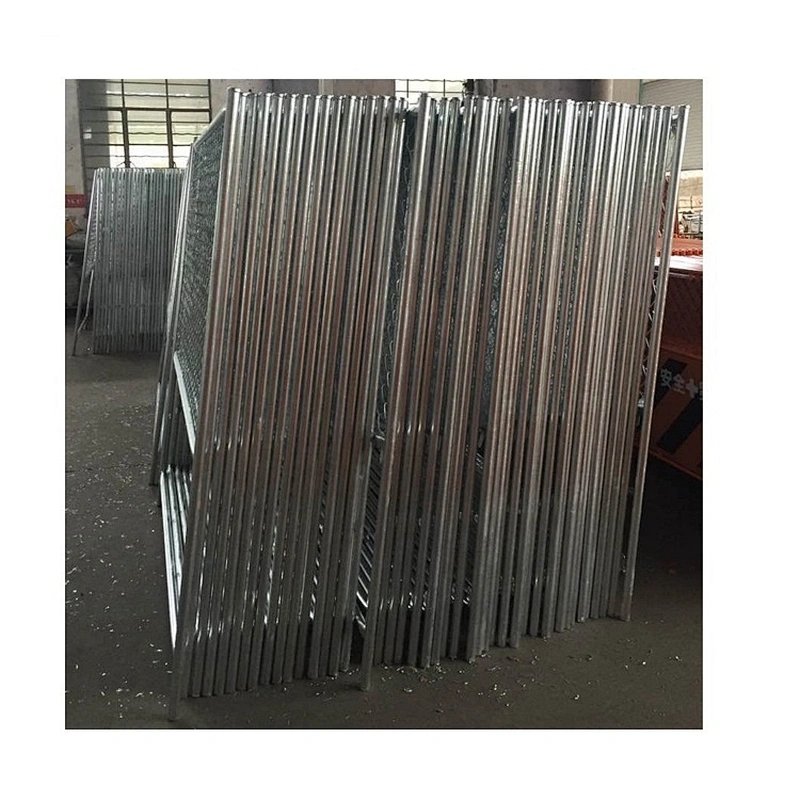Widely Used Pre-galvanized Customized Temporary Fencing With Base