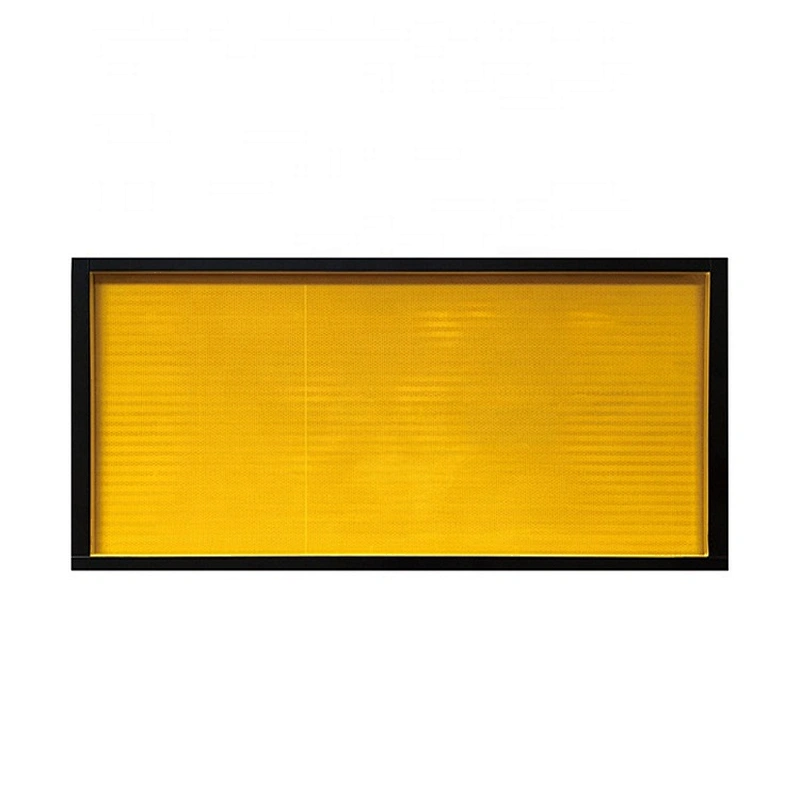 Australia Standard Yellow Poweder Coating 1200x600mm With Black Broder Aluminium Boxed Edge Sign