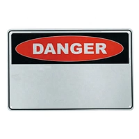 UV Protected PP Safety Warning Signs 600x450mm With Customizable Printing Caution Sign