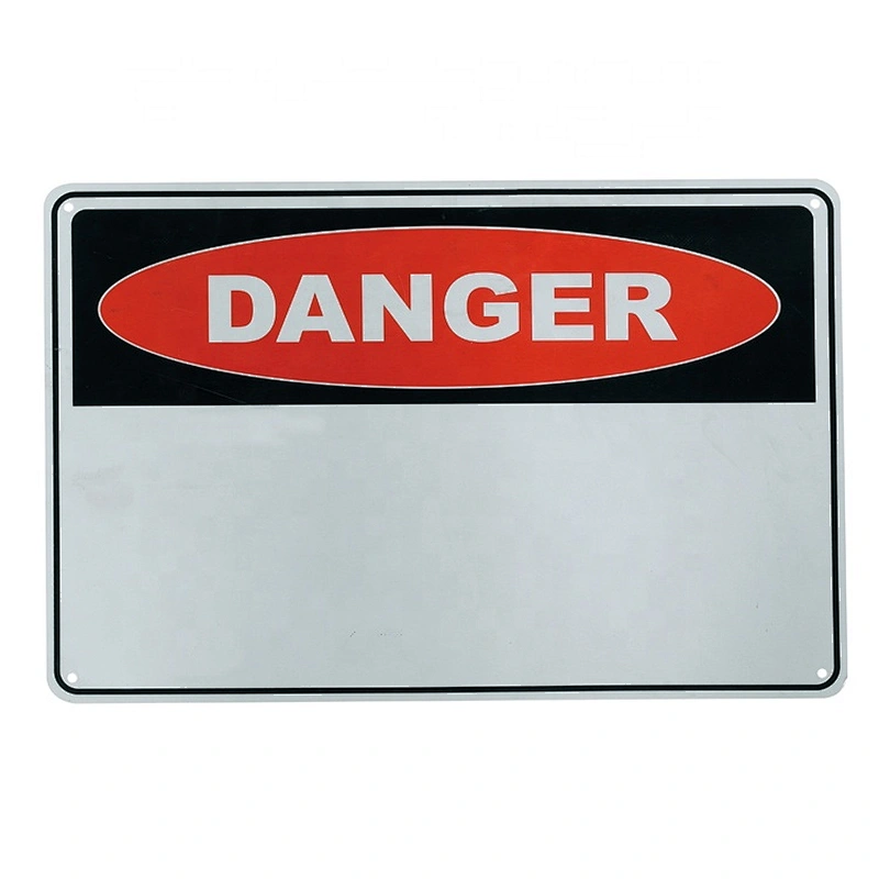 UV Protected PP Safety Warning Signs 600x450mm With Customizable Printing Caution Sign