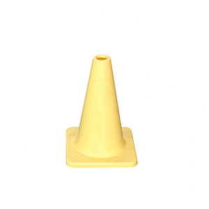 Mini 300mm Fluorescent Green PVC Traffic Cone  With Various Color 12