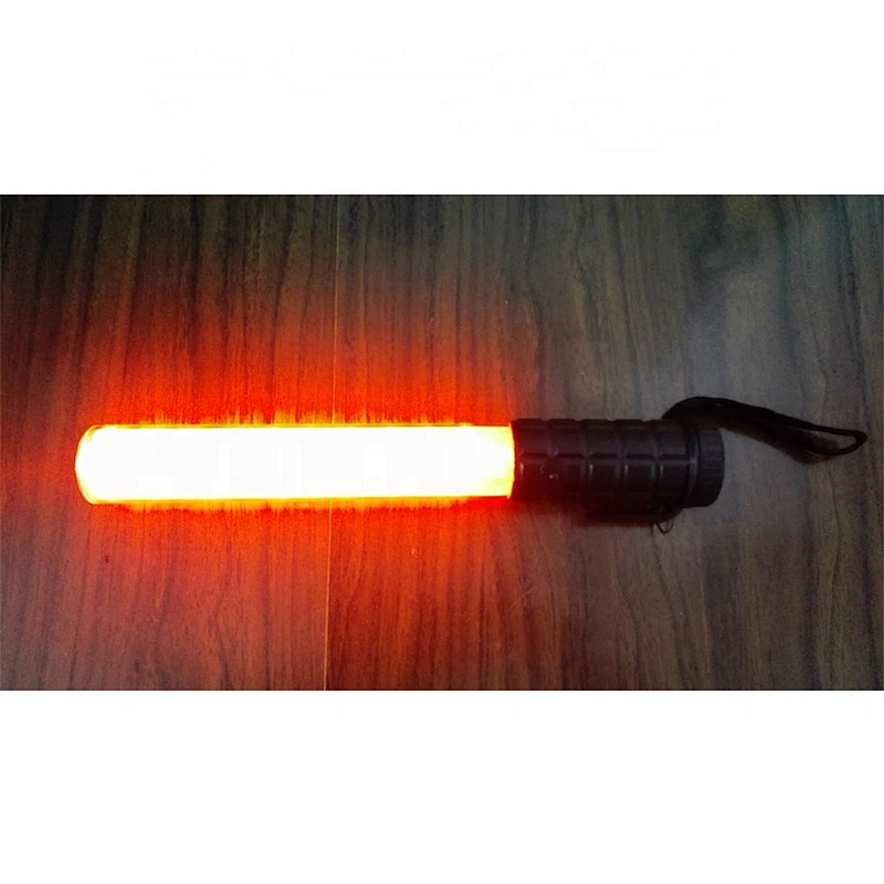 Traffic Baton  With 13 Pcs Red LED ABS 30x260mm Traffic Flashing Baton Magnetic Traffic Wand