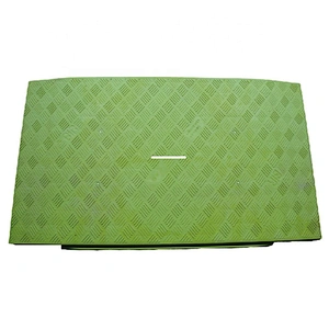 Heavy Duty Plastic Traffic Trench Cover With Steel Retainer Road Safety Trench Cover