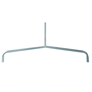 Pre-galvanized Bipod Steel Leg for Multi Message Frame Legs For Boxed Edge Sign