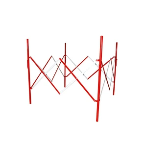 Small Expanding Safety Barriericade Temporary Pedestrian Collapsible with Removable Feet or Stand