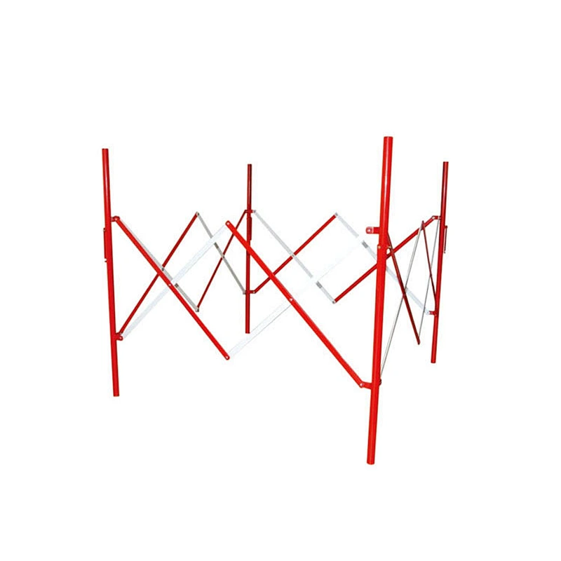Small Expanding Safety Barriericade Temporary Pedestrian Collapsible with Removable Feet or Stand