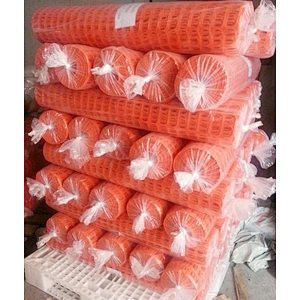 1*50m Portable PE Orange Plastic Warning Mesh Fencing Safety Barrier for Construction