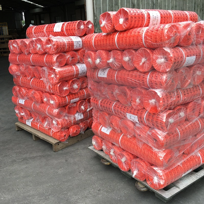1*50m Portable PE Orange Plastic Warning Mesh Fencing Safety Barrier for Construction