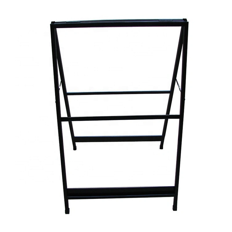 Double Side A Frame Sign Black Powder Coating Sign Stand H960xW605mm Wholesale Steel A Stand