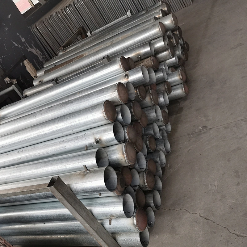 1400 Height Heavy Duty Galvanized Steel Impact Protection Parking Bollard for Post Zinc