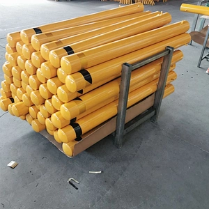 1400 Height Heavy Duty Galvanized Steel Impact Protection Parking Bollard for Post Zinc