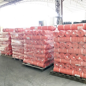 1*50m Portable PE Orange Plastic Warning Mesh Fencing Safety Barrier for Construction