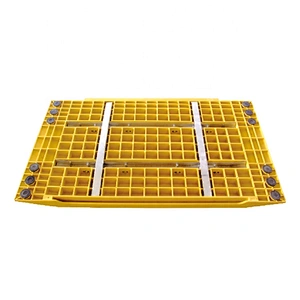 Heavy Duty Plastic Traffic Trench Cover With Steel Retainer Road Safety Trench Cover