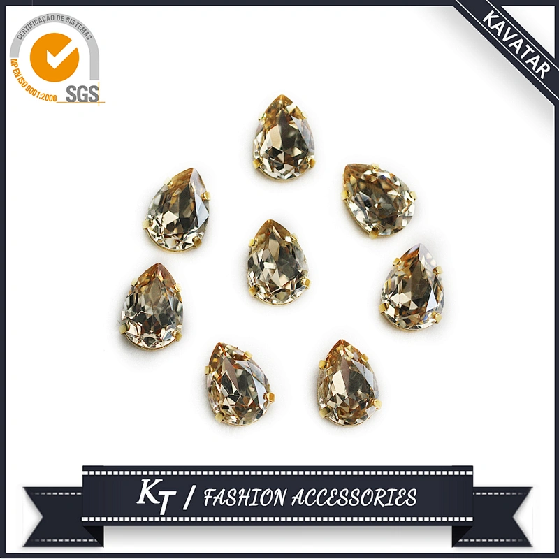 wholesale lead free fancy glass beads for garment accessories