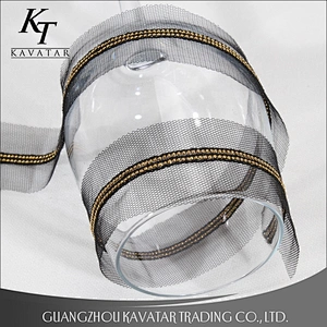 Wholesale Fashionable Handmade Decorative Beaded Lace Trim For Wedding Dress