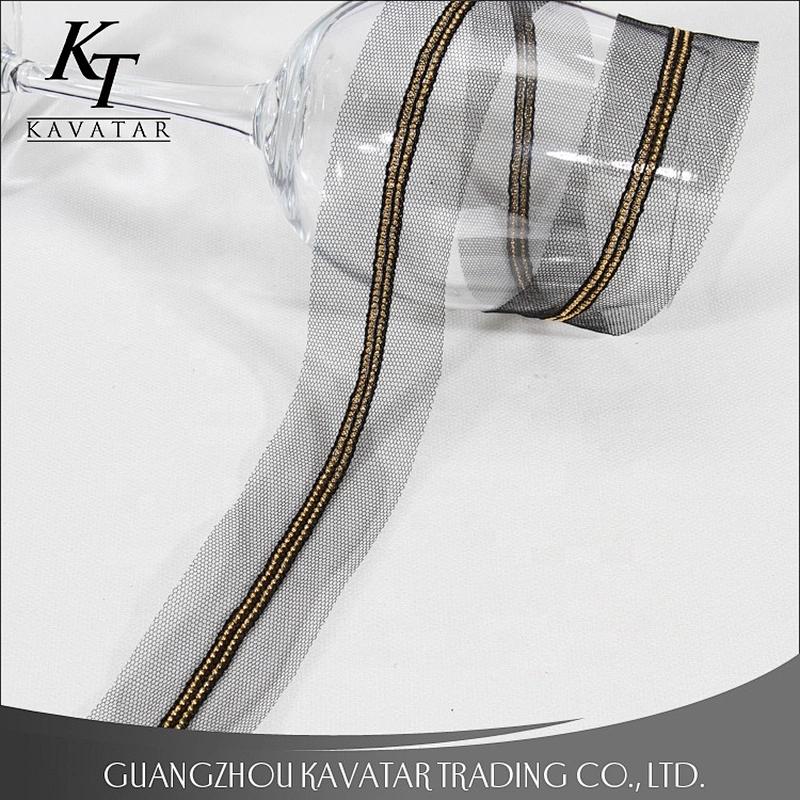 Wholesale Fashionable Handmade Decorative Beaded Lace Trim For Wedding Dress