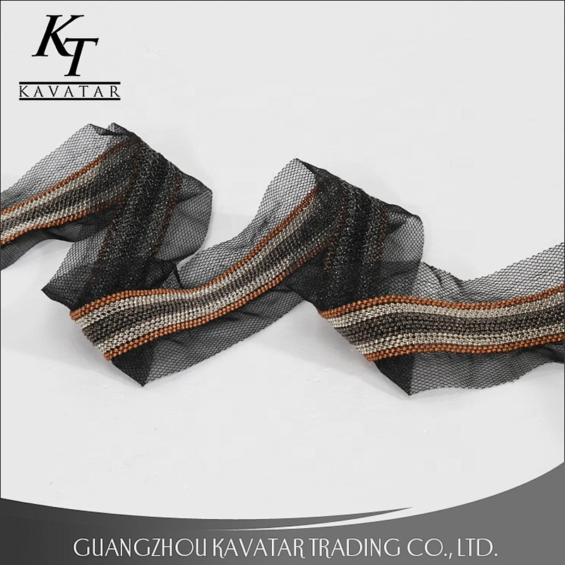 Wholesale High Quality Custom Beaded Lace Trim