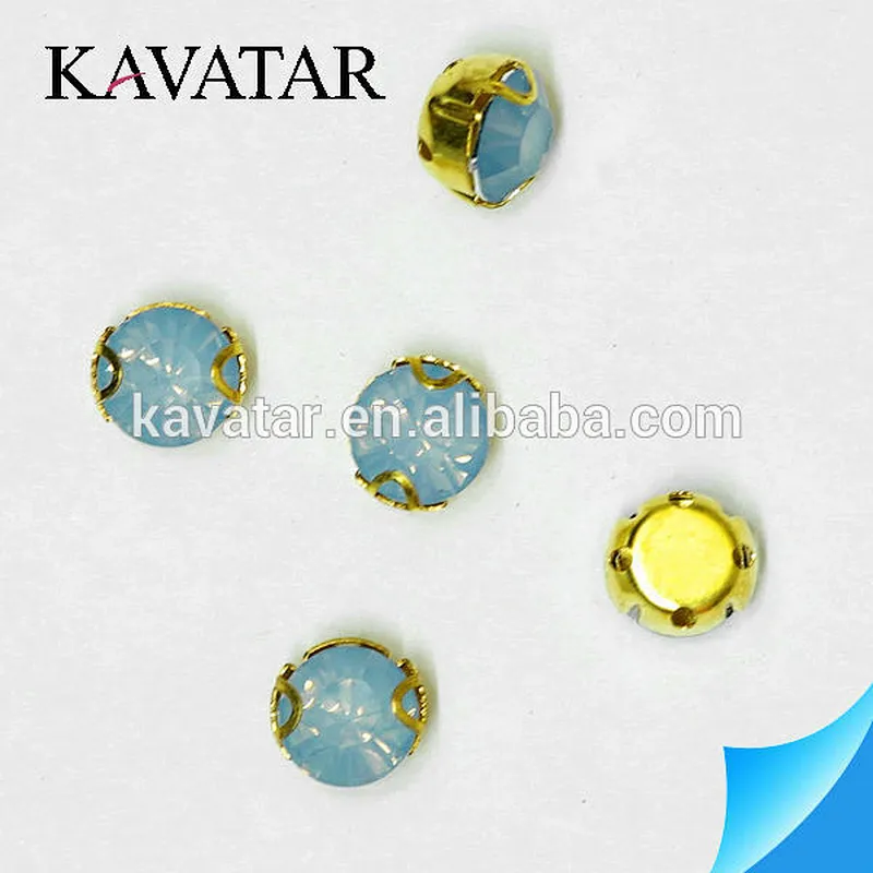 Gold claw sew on rhinestone free sample