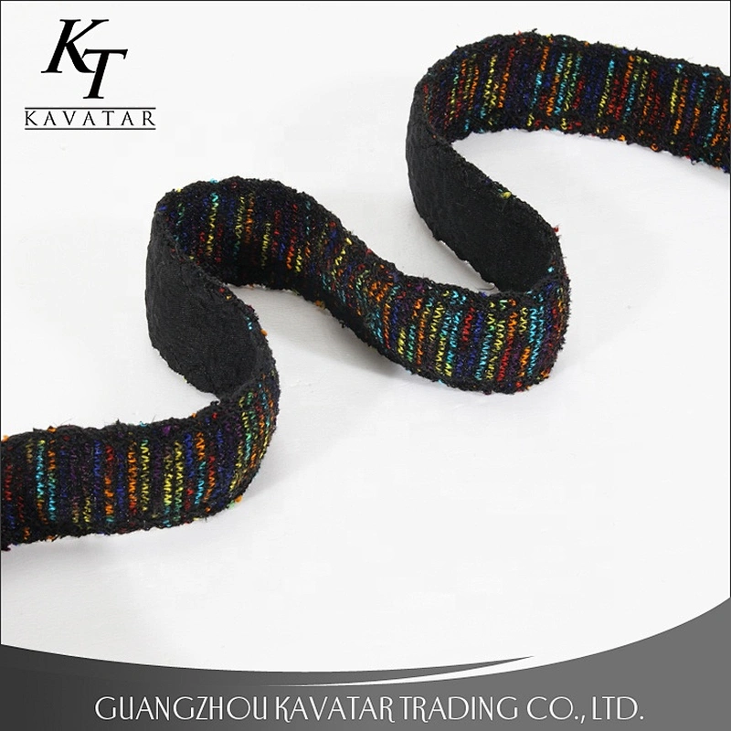 Wholesale 3cm bright-colored woven tape,custom herringbone ribbon trims