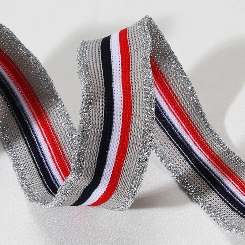 Fashionable Rib Trim Lace with Tassels for Garments and Decoration