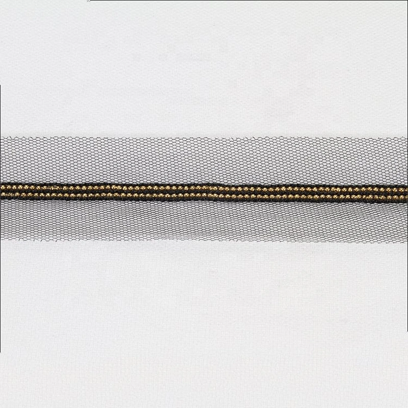Wholesale Fashionable Handmade Decorative Beaded Lace Trim For Wedding Dress