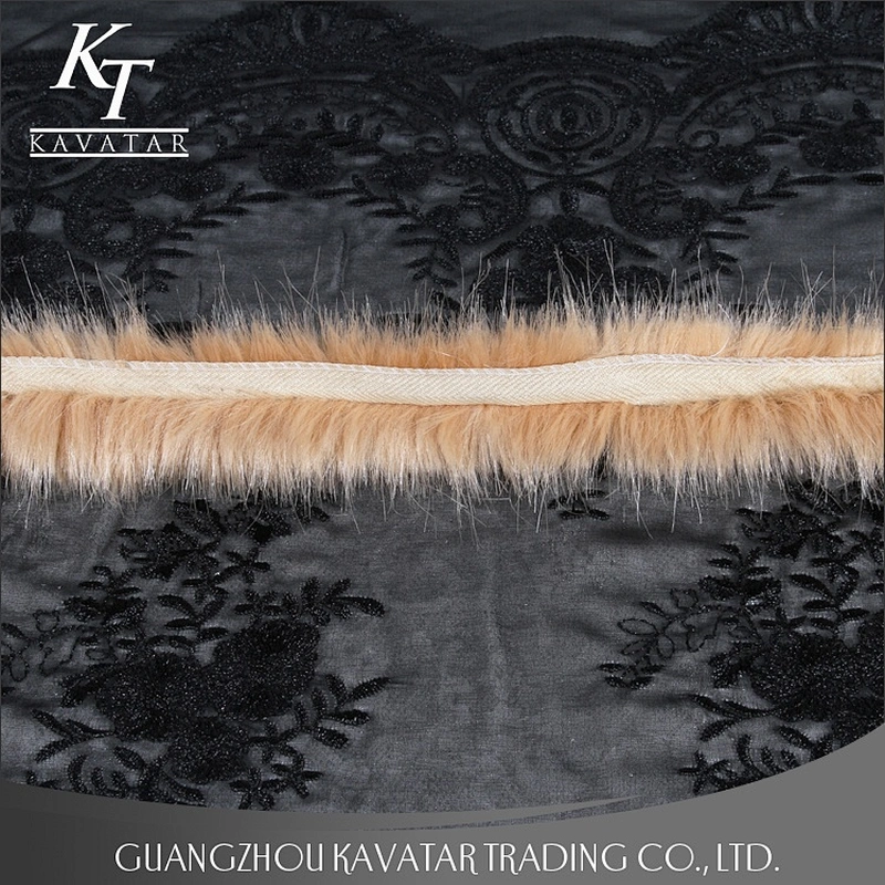 Kavatar New Design Wholesale Feather Tassel Fringe Trim