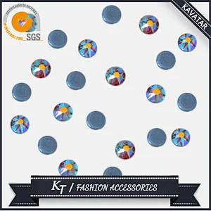SS10 SS12 SS16 Lead Free Hotfix Stone, Strong Glue Hot Fix Rhinestones In Bulk selling
