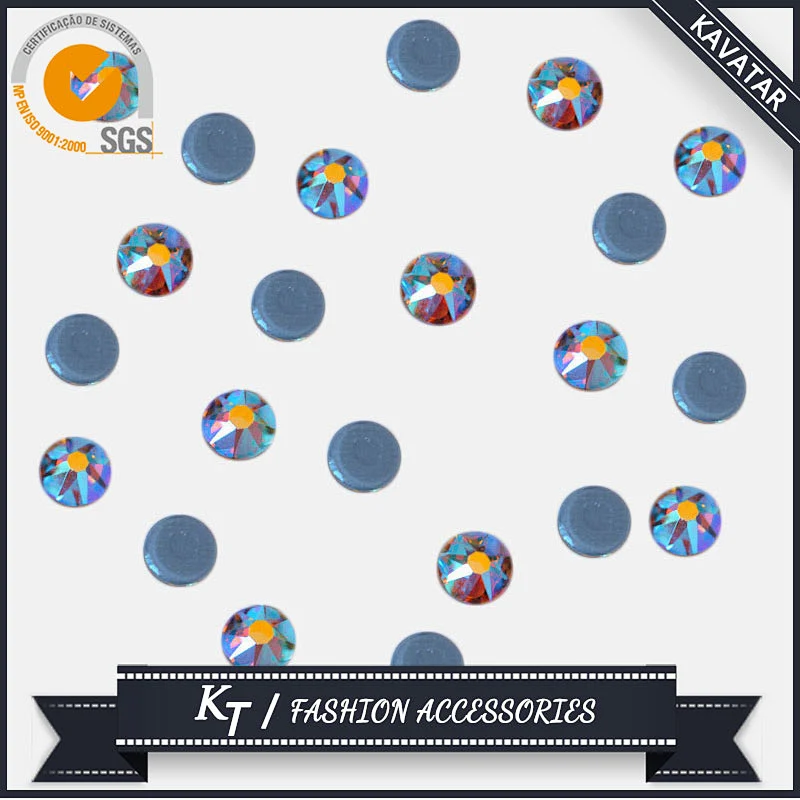 SS10 SS12 SS16 Lead Free Hotfix Stone, Strong Glue Hot Fix Rhinestones In Bulk selling