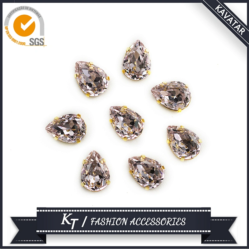 wholesale lead free fancy glass beads for garment accessories